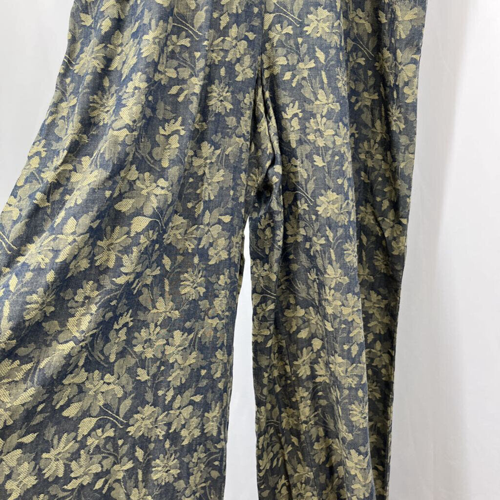 Anthropologie Floral Jumpsuit