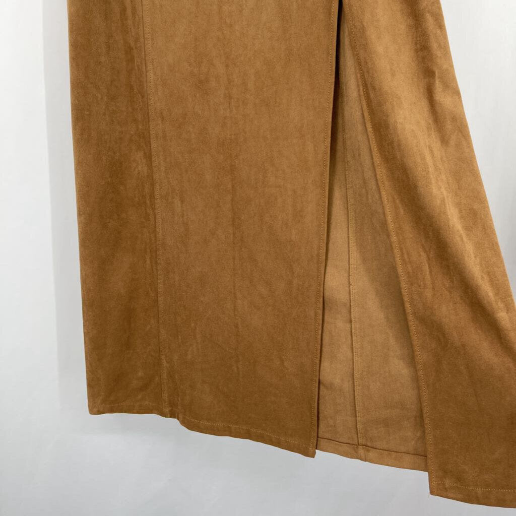 Anthropologie Suede Skirt