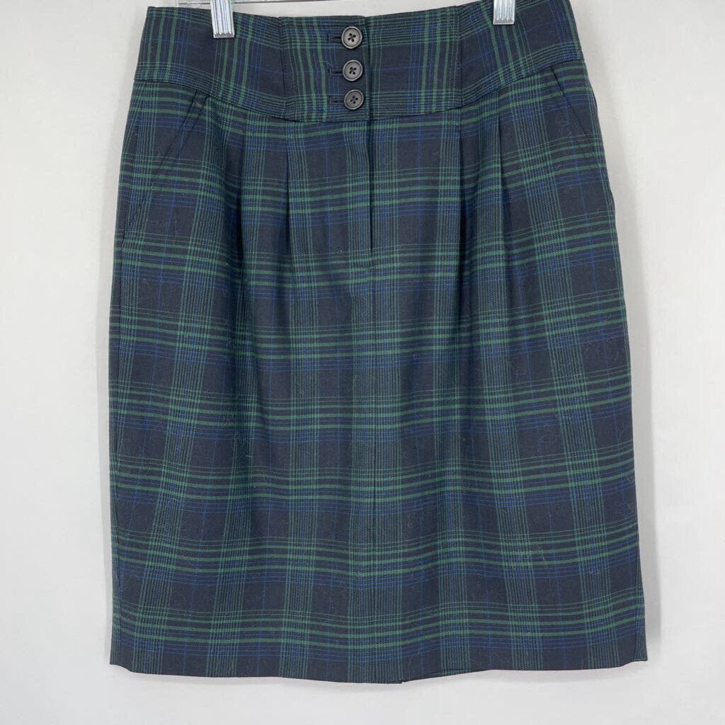 J. Crew Plaid Skirt