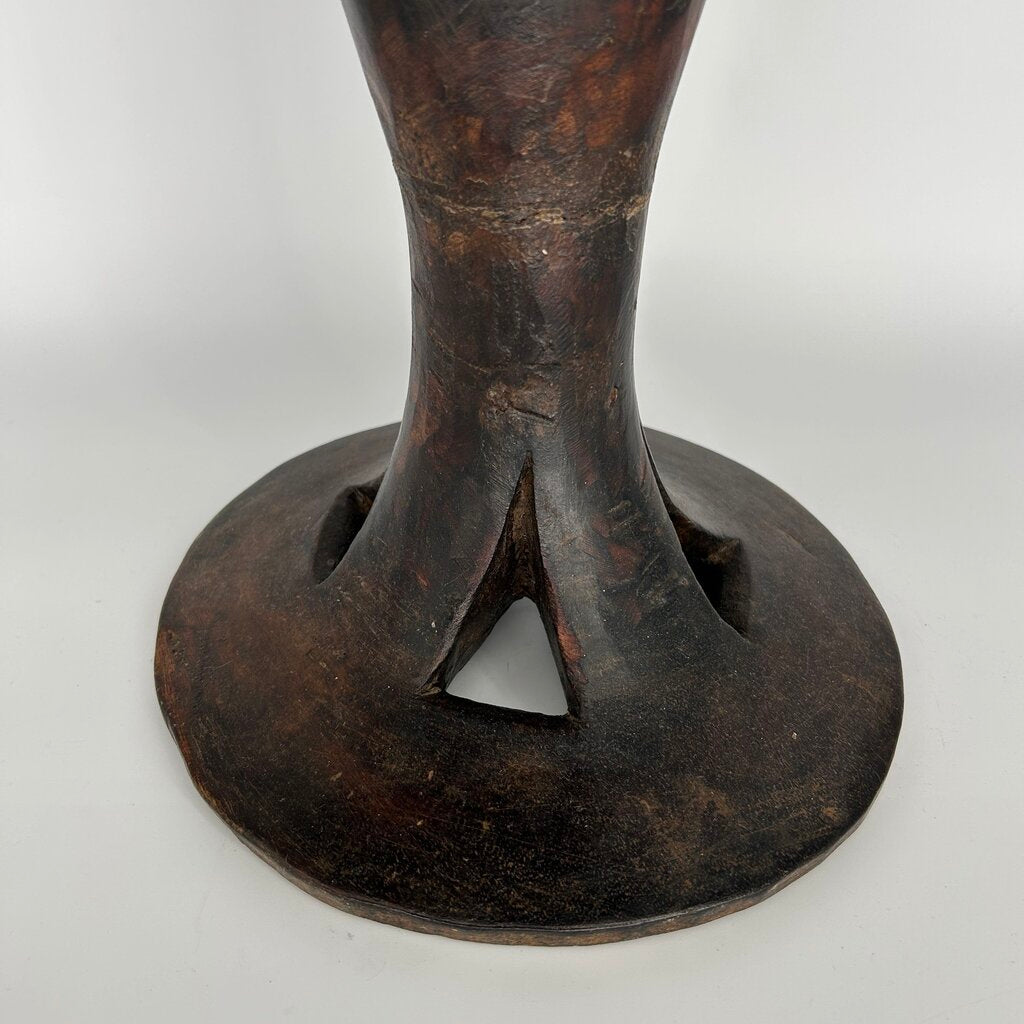 Naga Wood Pedestal Bowl