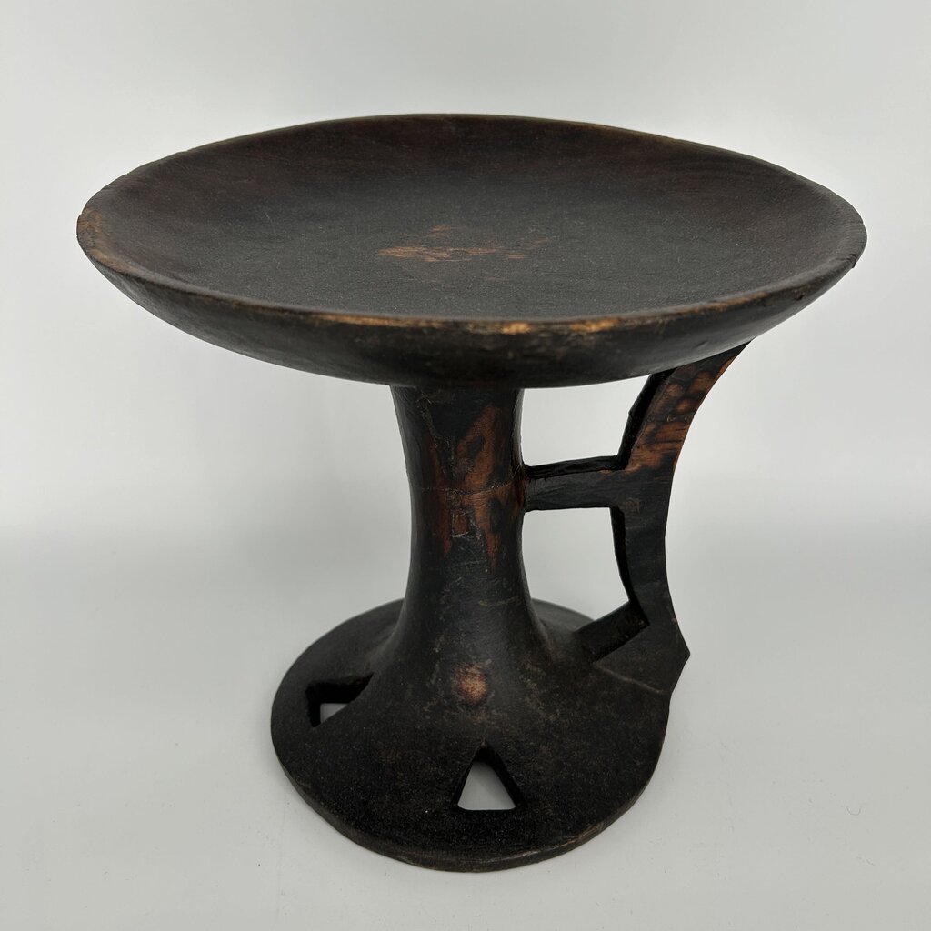 Naga Wood Pedestal Bowl