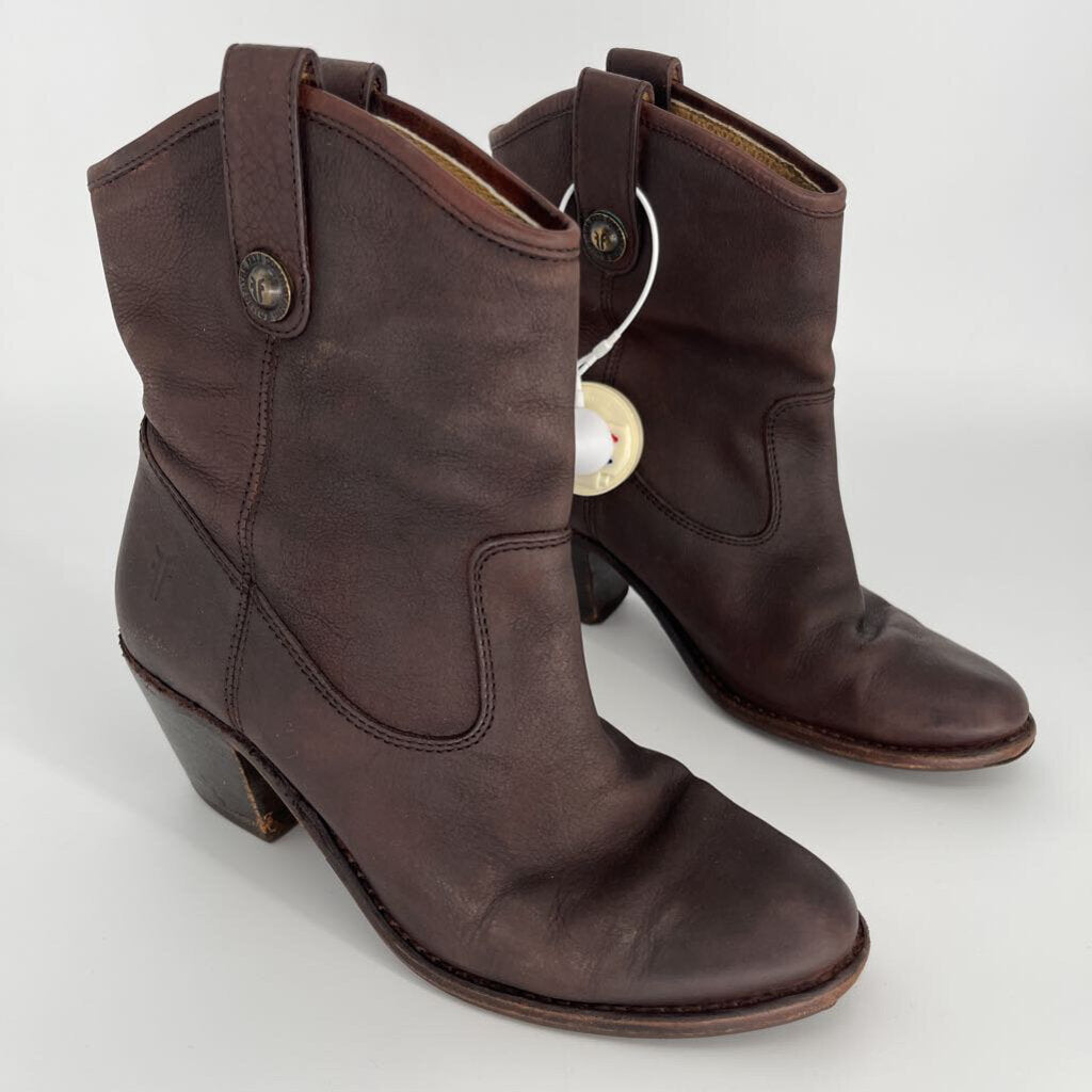 Frye Short Cowboy Boots