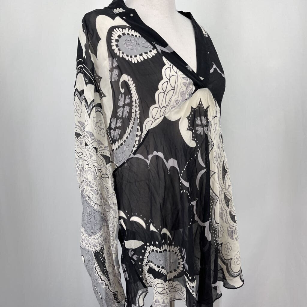 Chico's Silk Floral Blouse