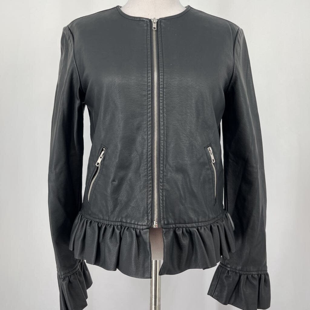 Baccini Faux Leather Jacket