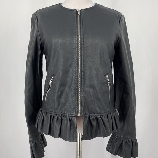 Baccini Faux Leather Jacket