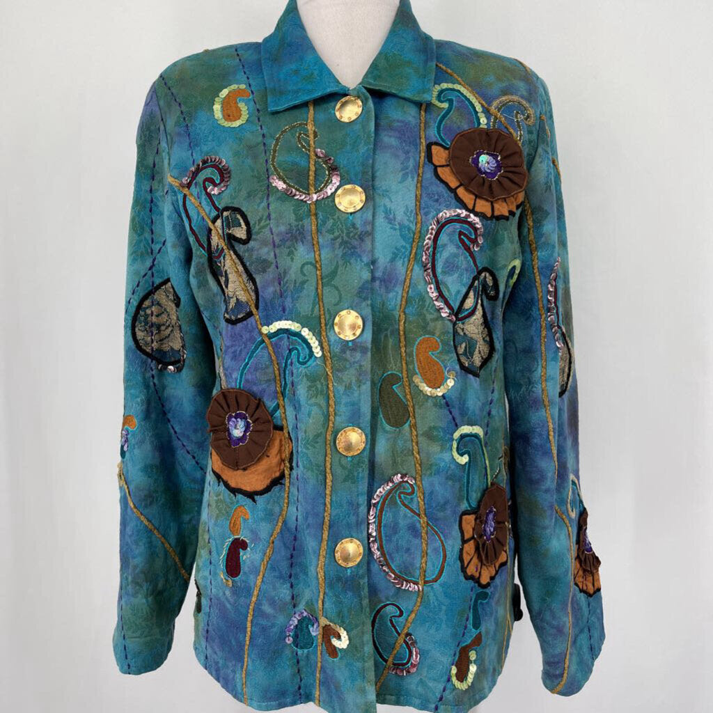 Indigo Moon Embellished Jacket