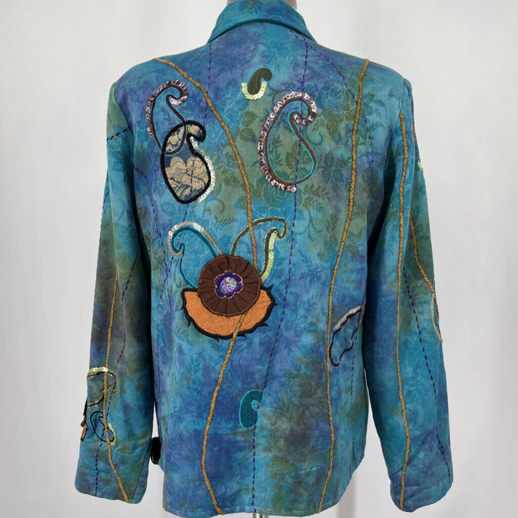 Indigo Moon Embellished Jacket