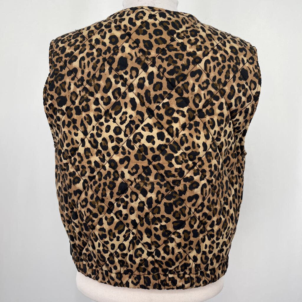 Evereve Animal Print Vest