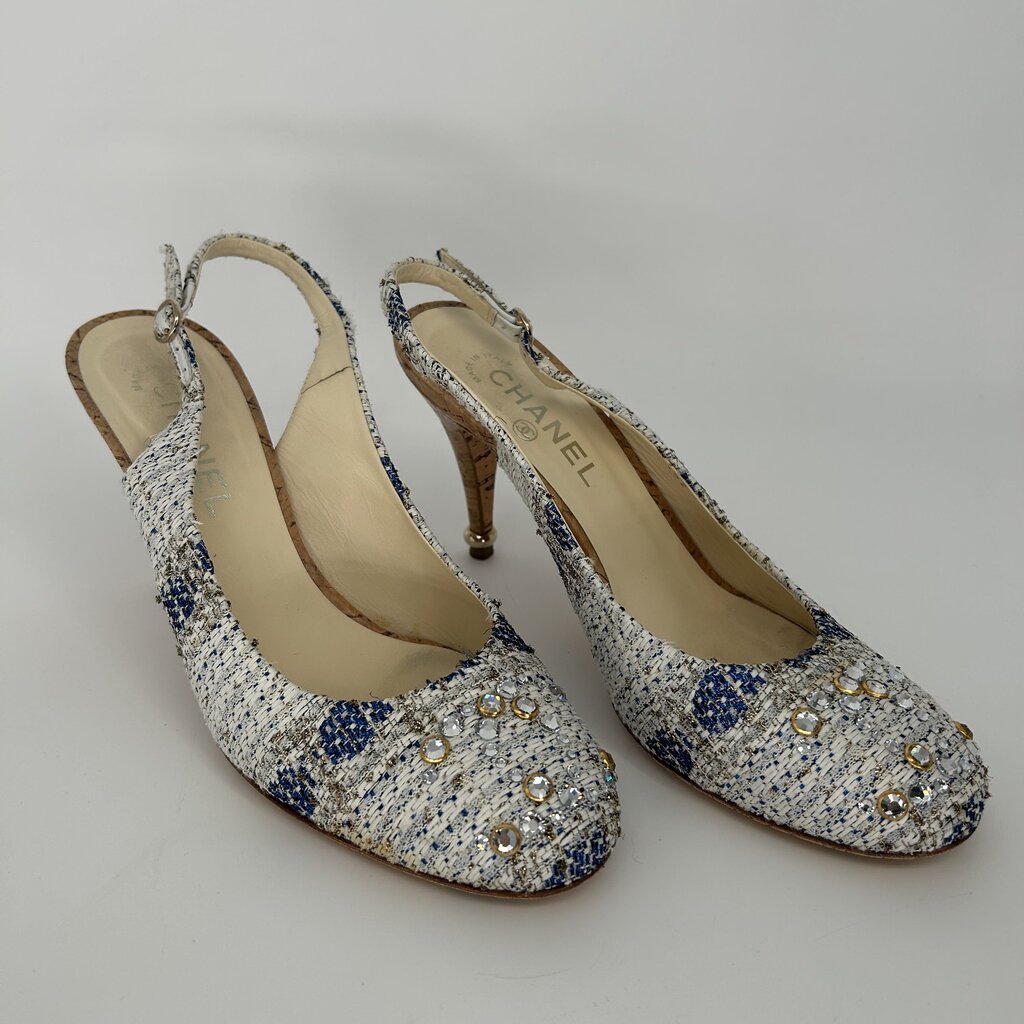 Chanel Slingback Heels