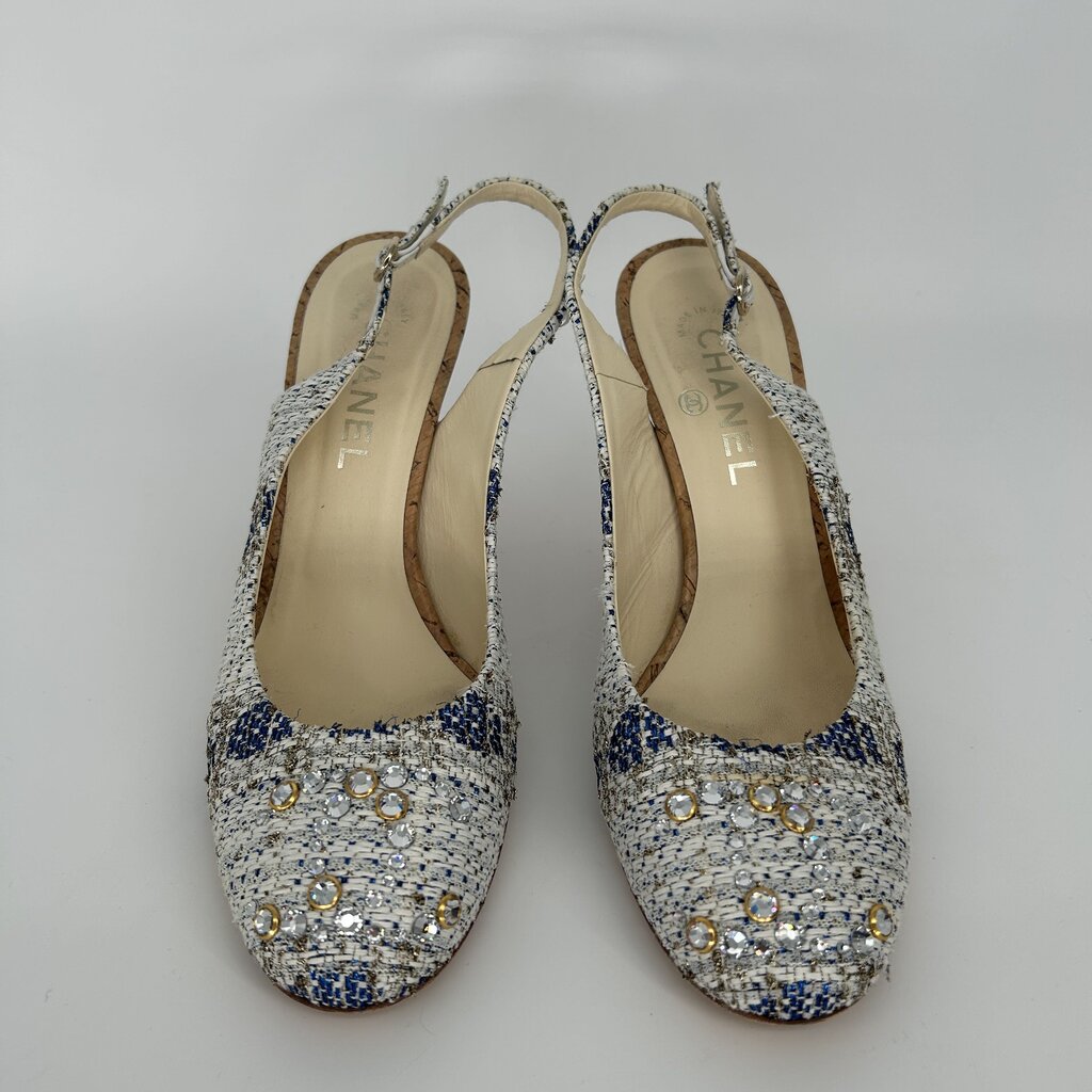 Chanel Slingback Heels