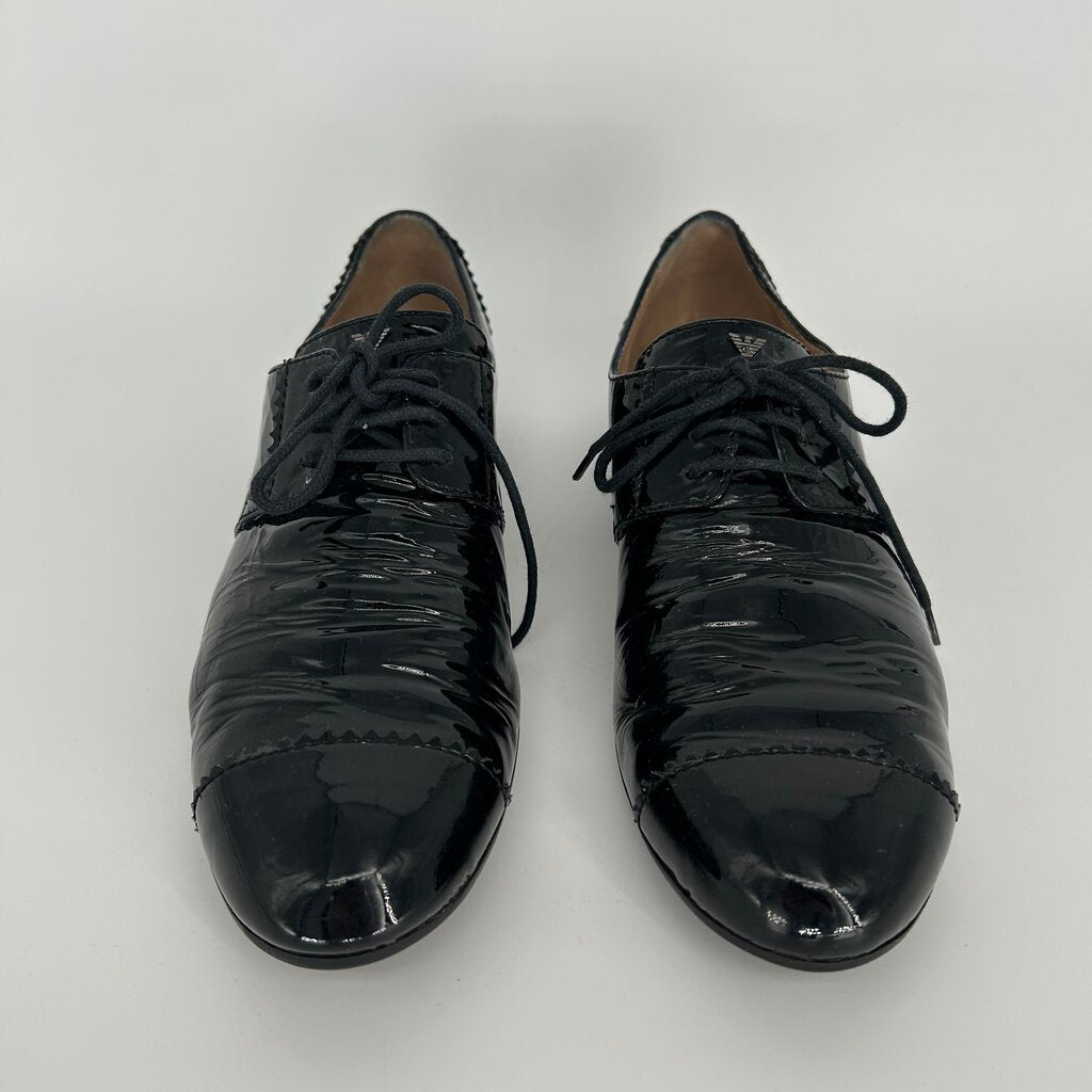 Armani Patent Loafers