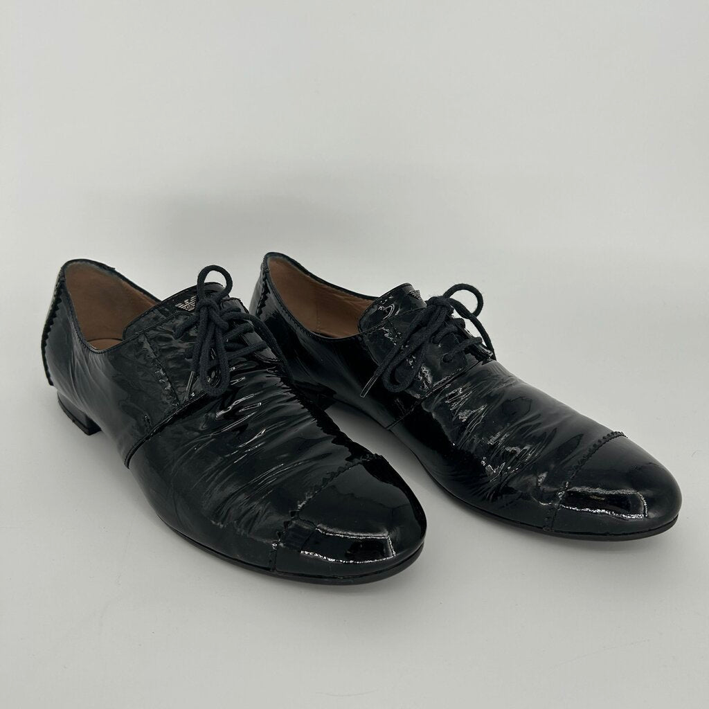 Armani Patent Loafers