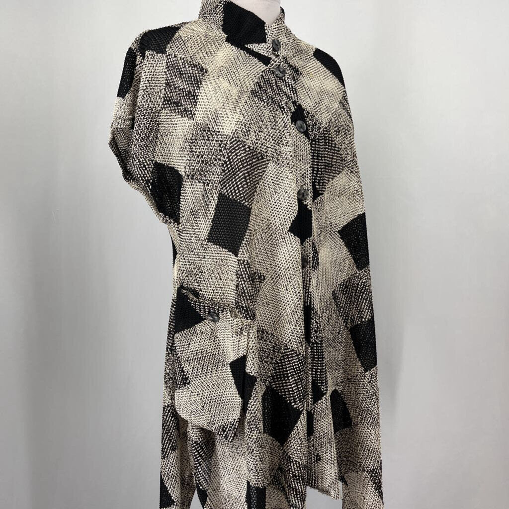 Danee S/s Diamond Pattern Tunic
