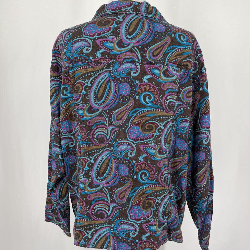 CJ Banks Paisley Jacket