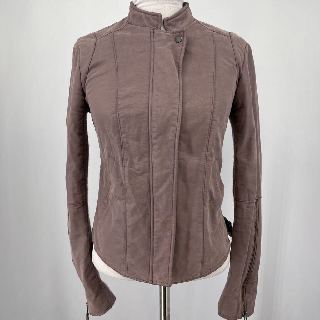 FP Faux Leather Jacket AS IS