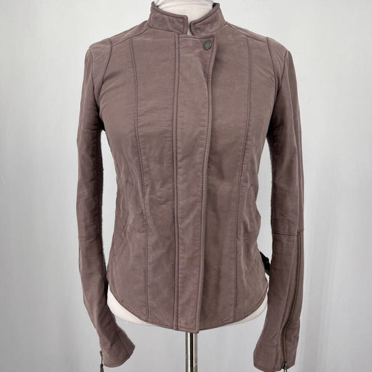 FP Faux Leather Jacket AS IS