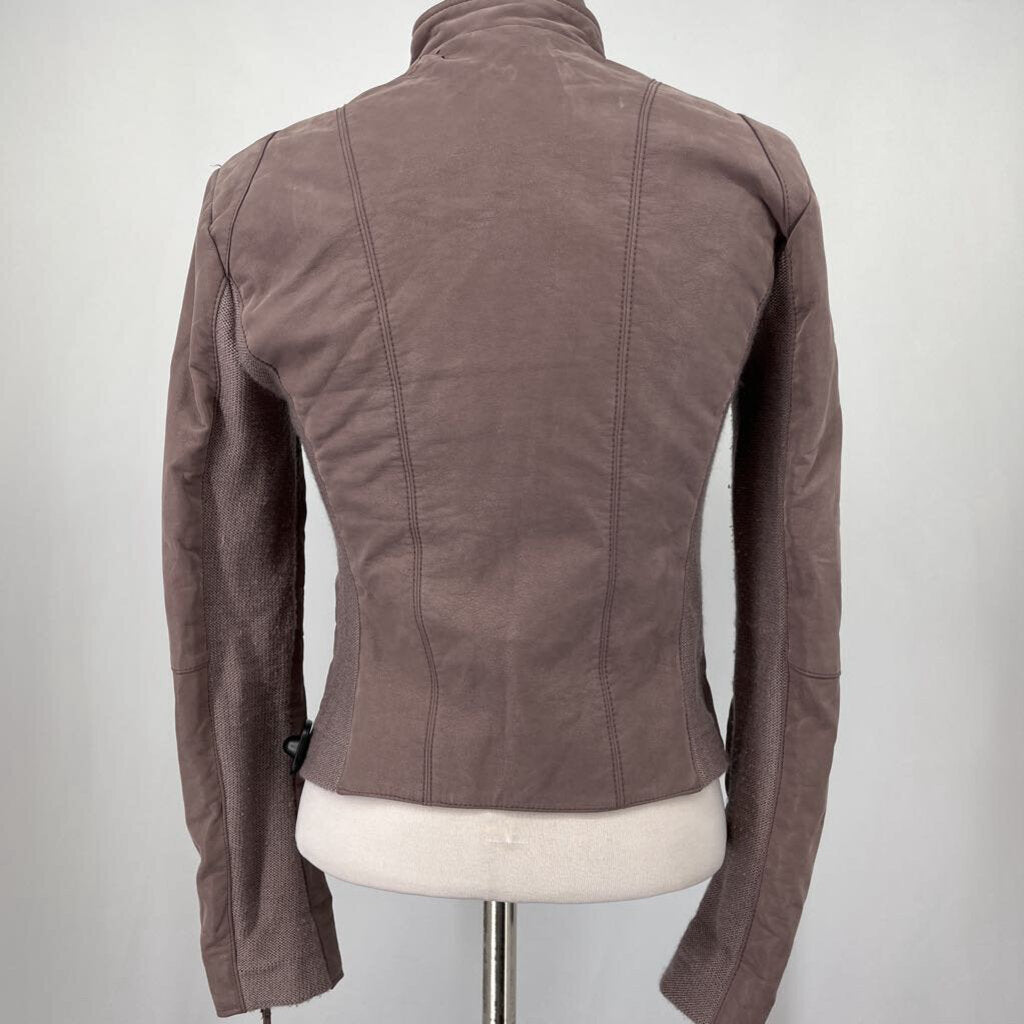 FP Faux Leather Jacket AS IS