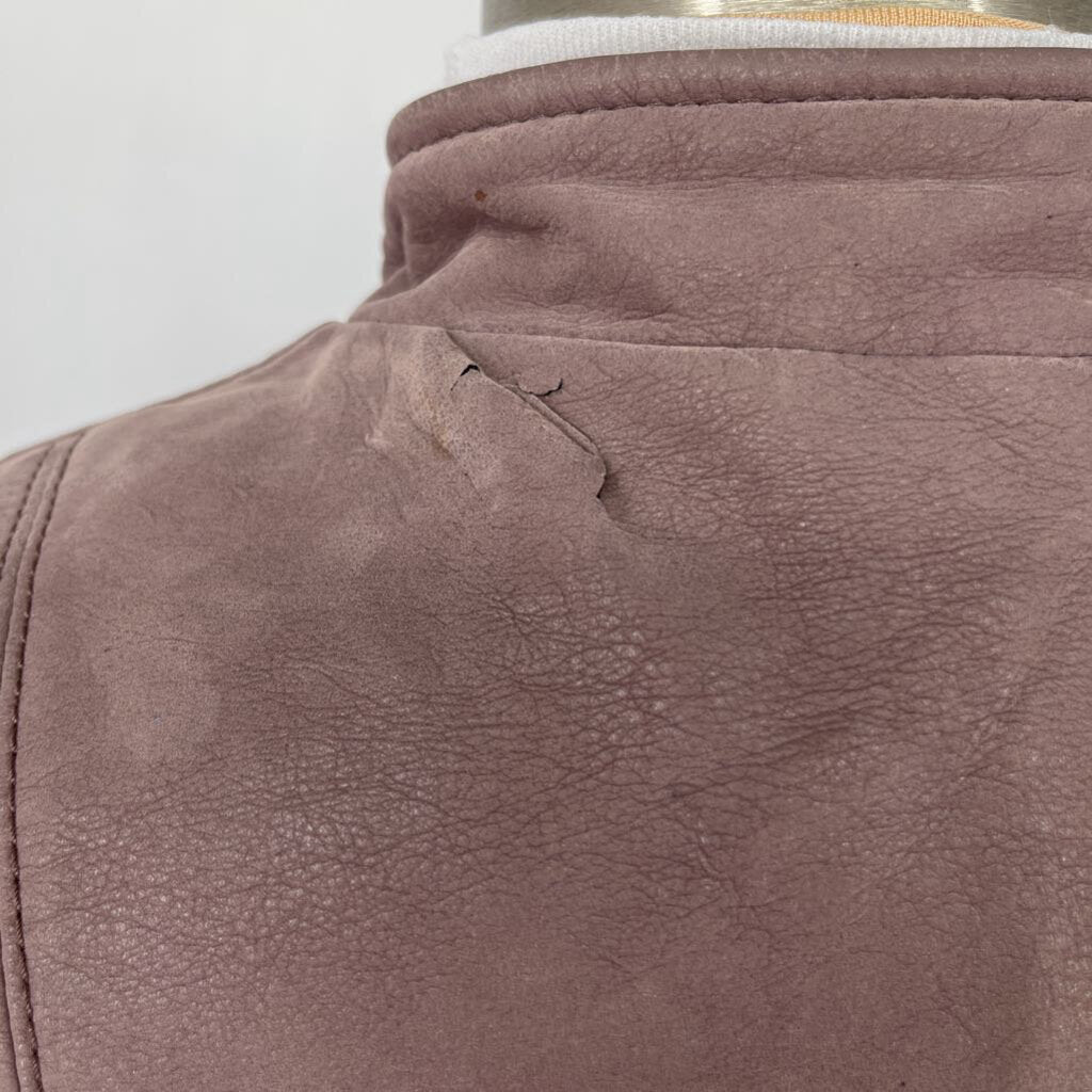 FP Faux Leather Jacket AS IS