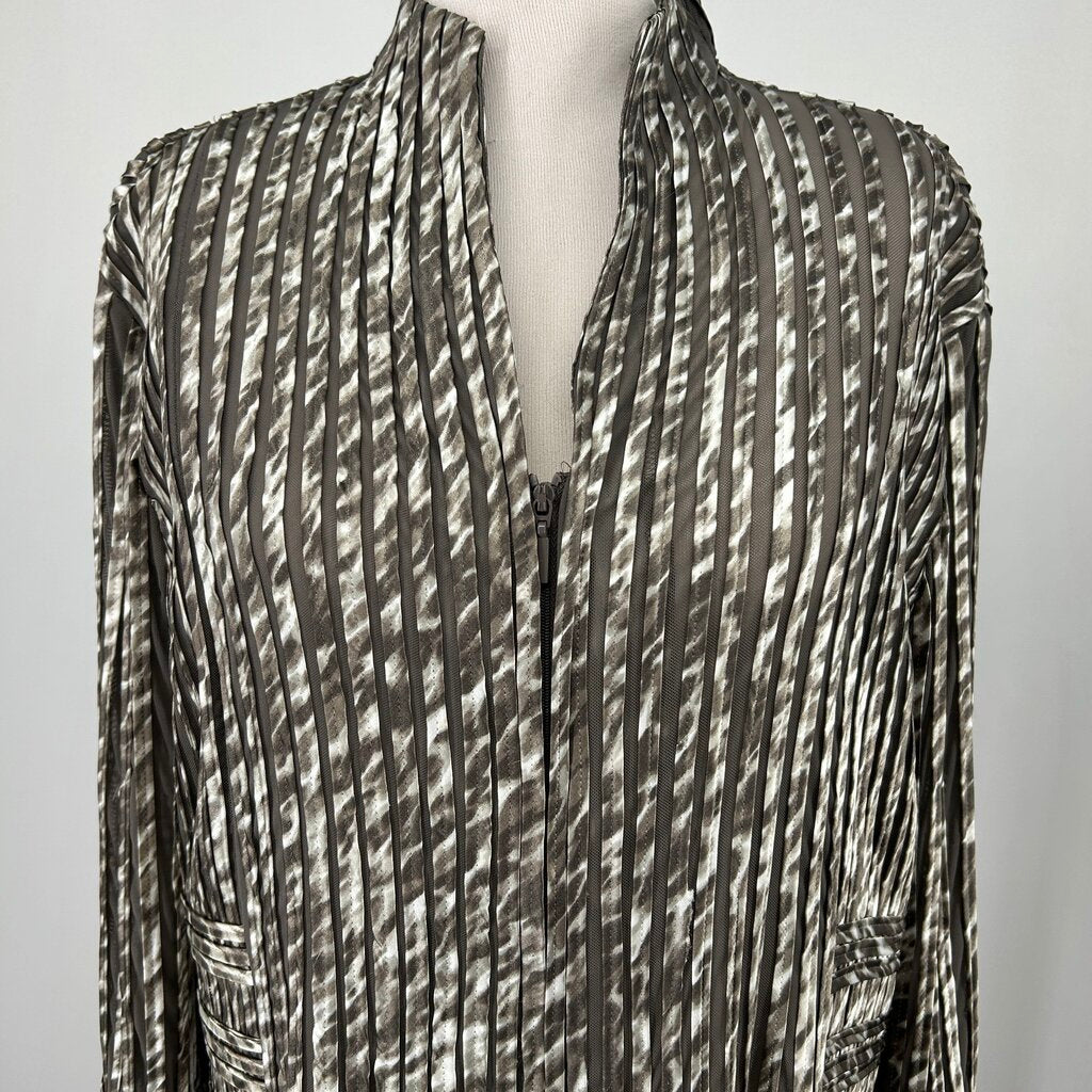 Chicos Top Stitched Blazer