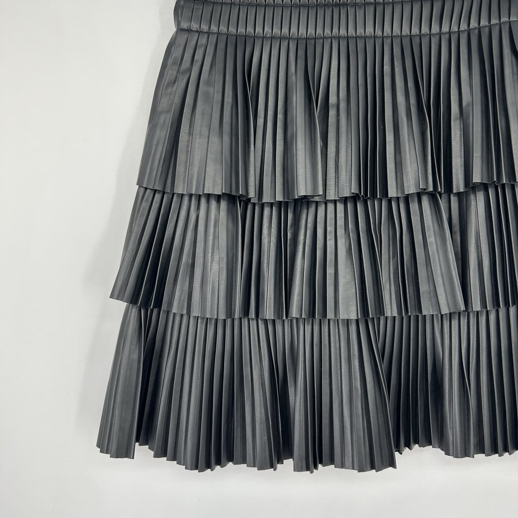 Mare Anthropologie Faux Leather Skirt