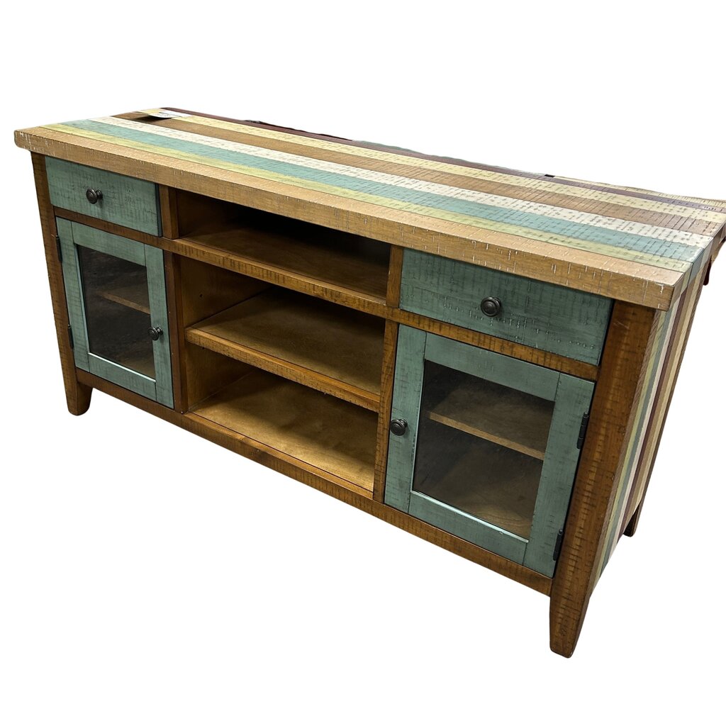 Multi Color Stripe Console