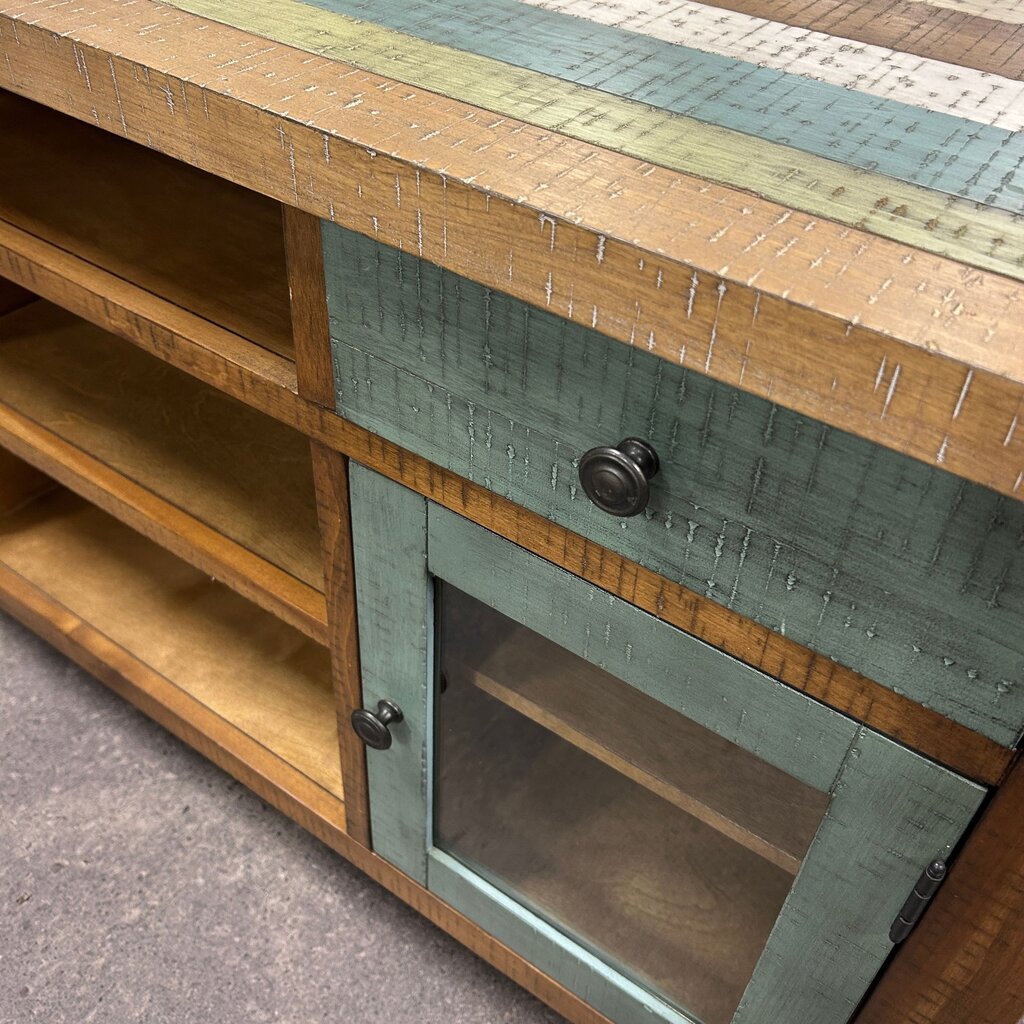 Multi Color Stripe Console