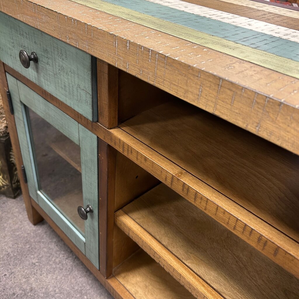 Multi Color Stripe Console