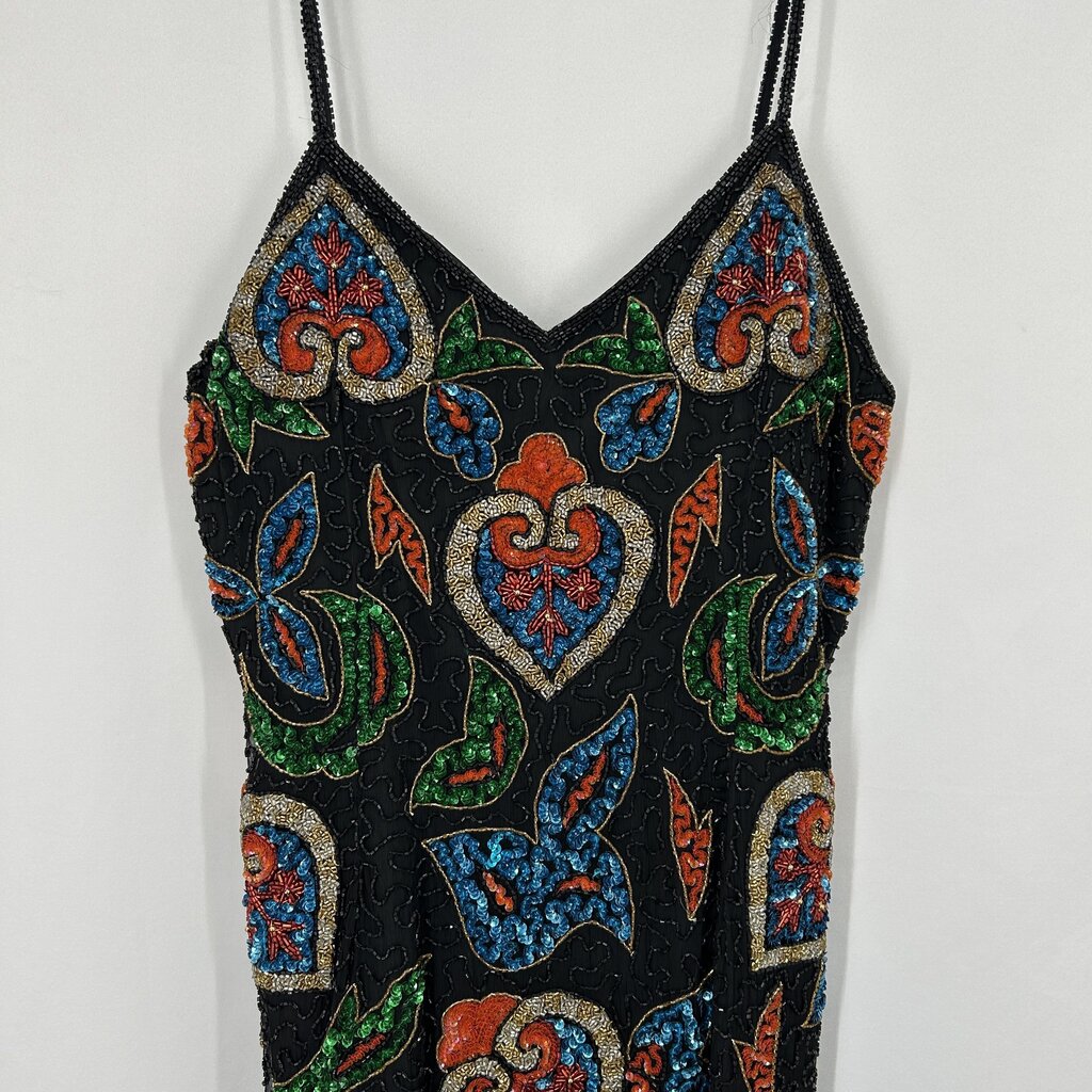 Party Time Silk Beaded Dress