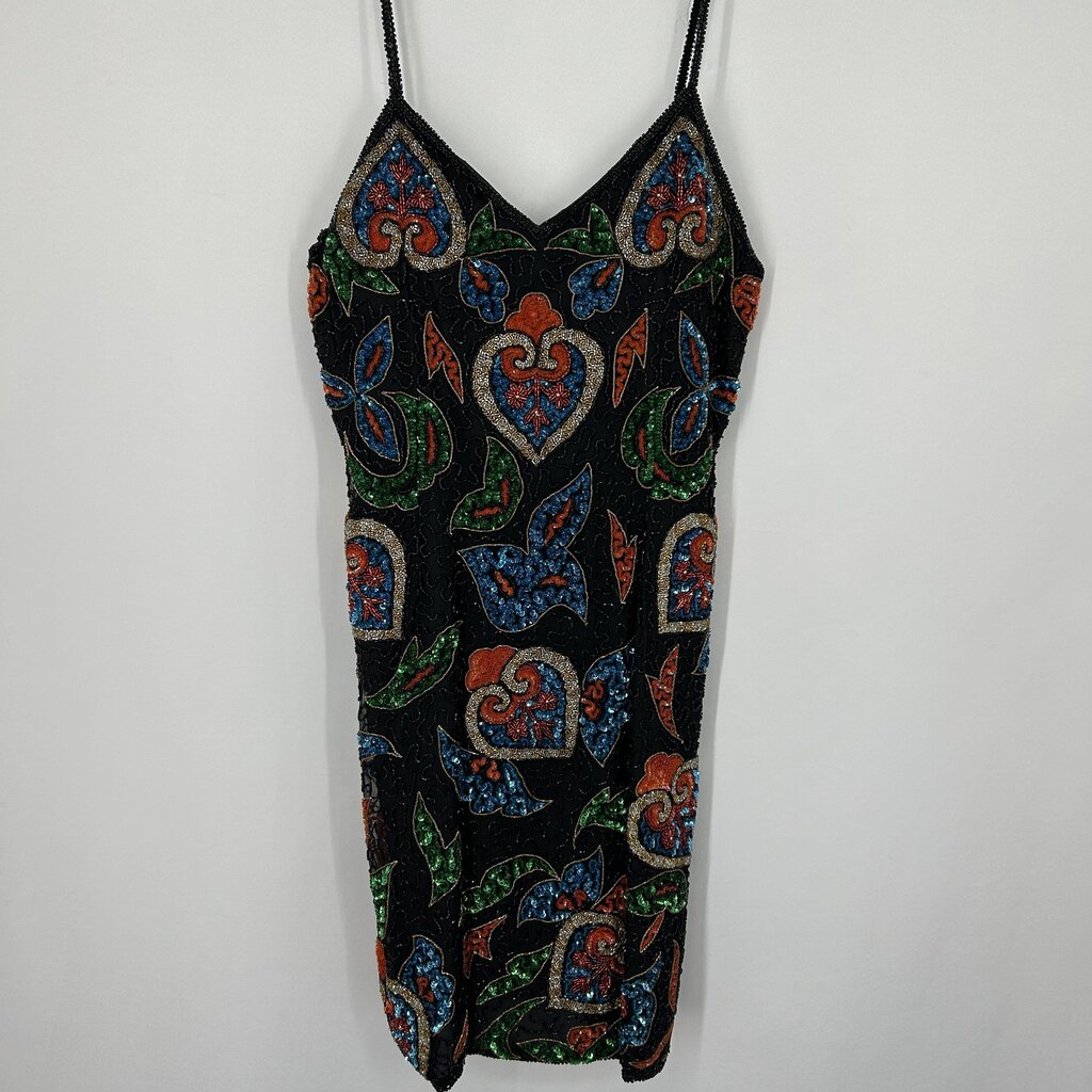Party Time Silk Beaded Dress