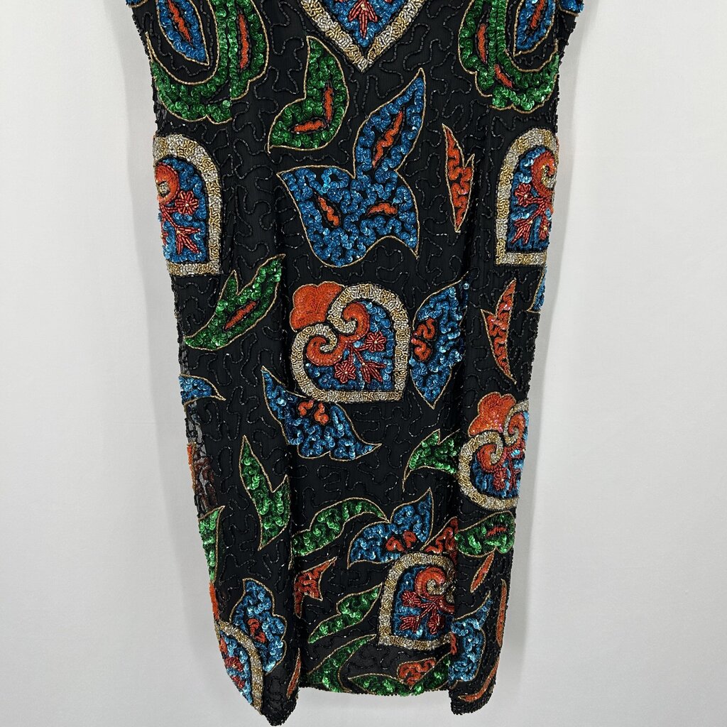 Party Time Silk Beaded Dress