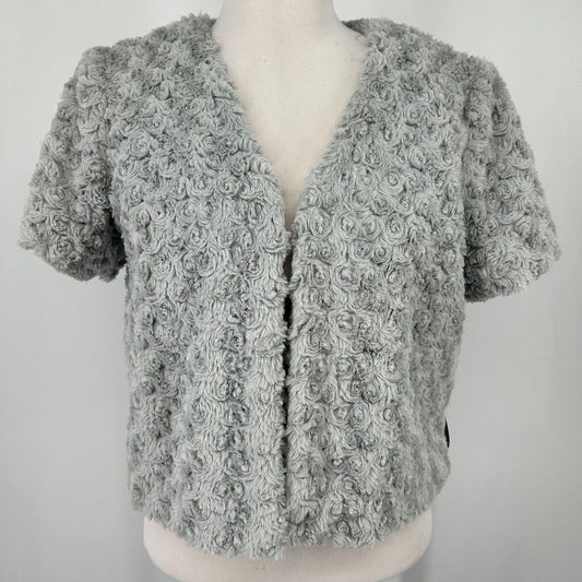 Mac + Jac Faux Fur Shrug