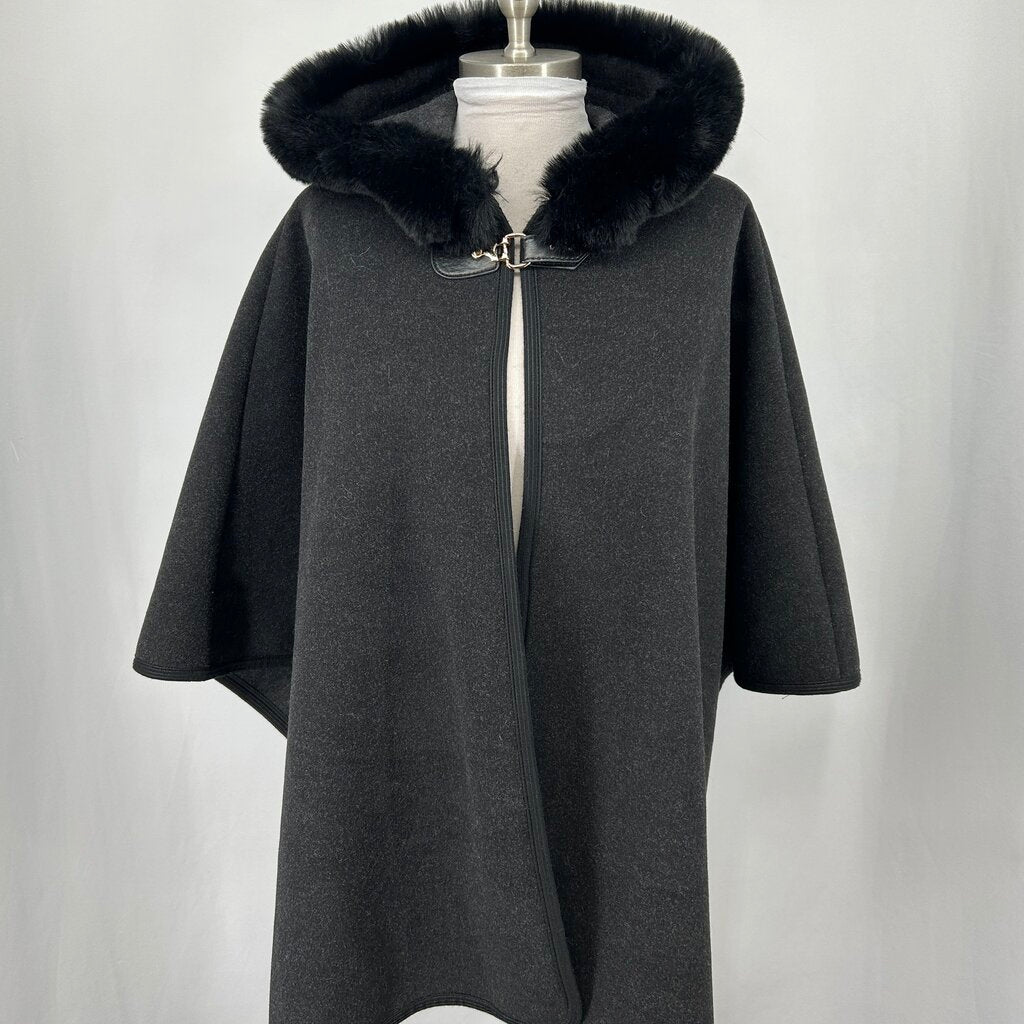 Ann Taylor Faux Collar Poncho