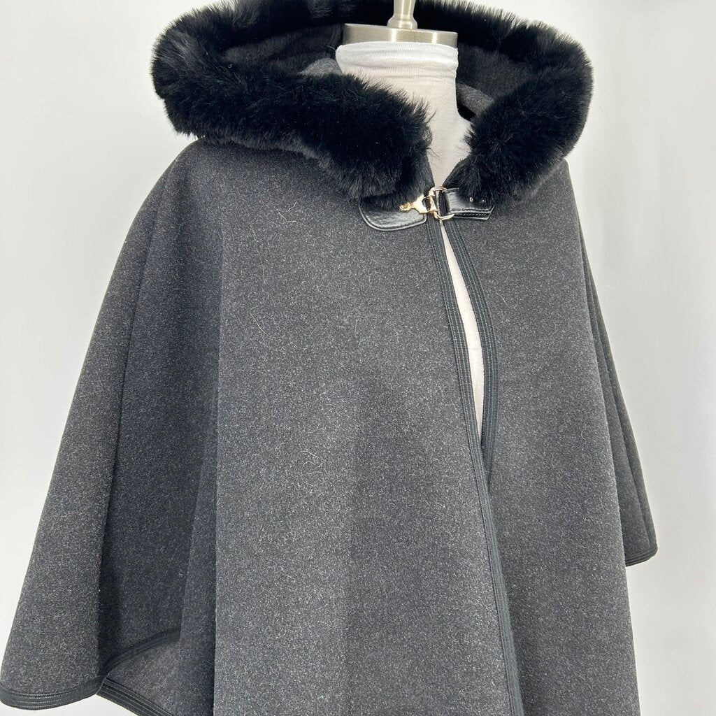 Ann Taylor Faux Collar Poncho