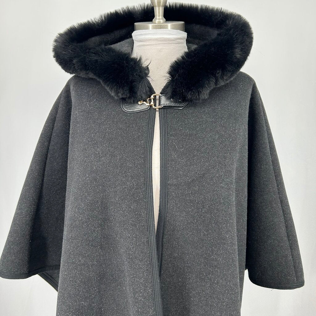 Ann Taylor Faux Collar Poncho