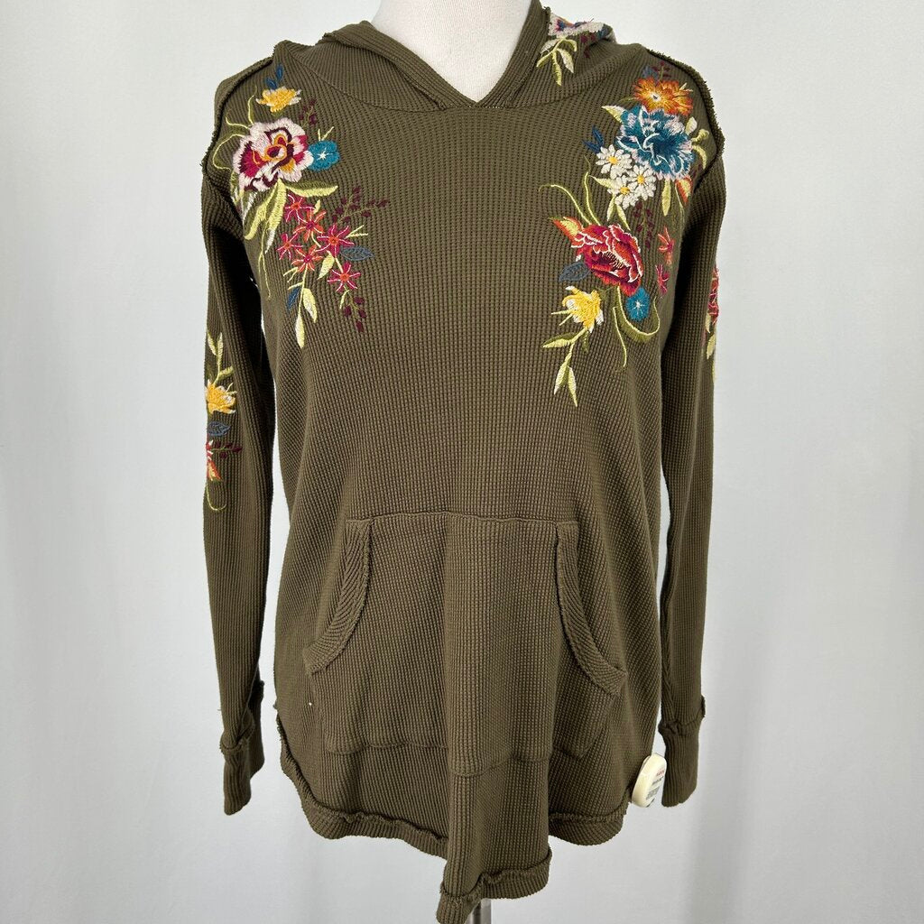 Johnny Was Waffle Knit Hoodie