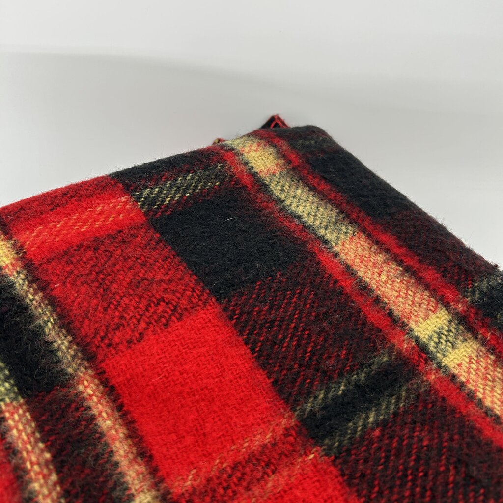 Acrylic Plaid Throw Blanket