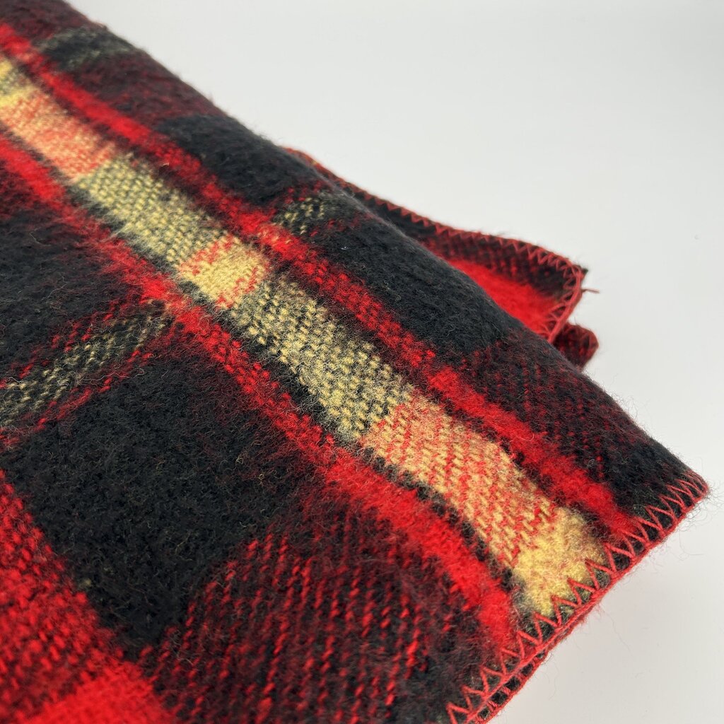 Acrylic Plaid Throw Blanket