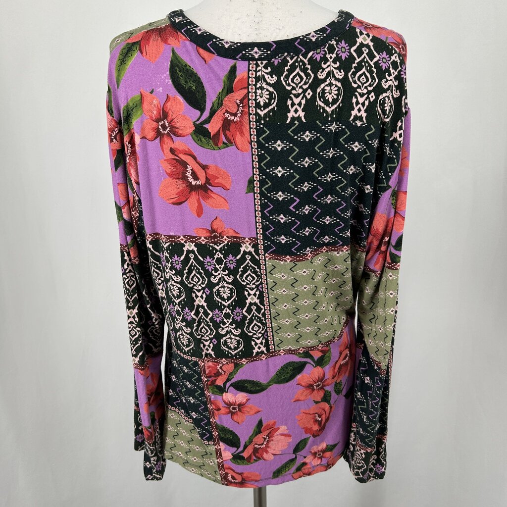 Johnny Was L/s Multi Print Shirt