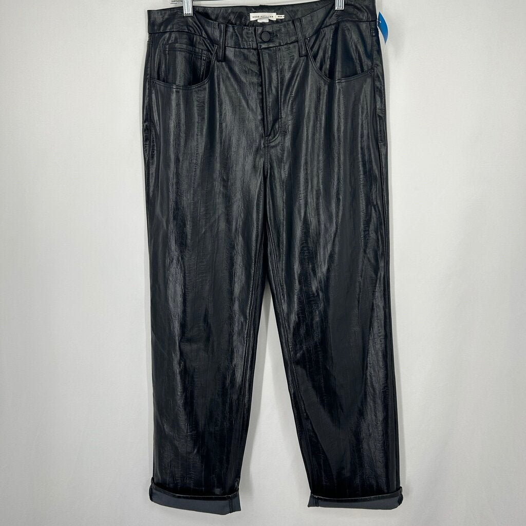 Good American Faux Leather Pant
