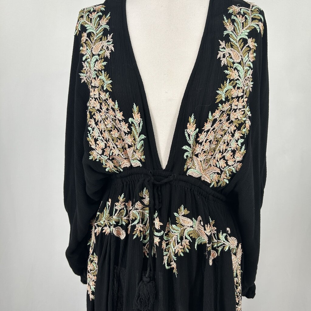 FP L/s Gauze Embroidered Dress