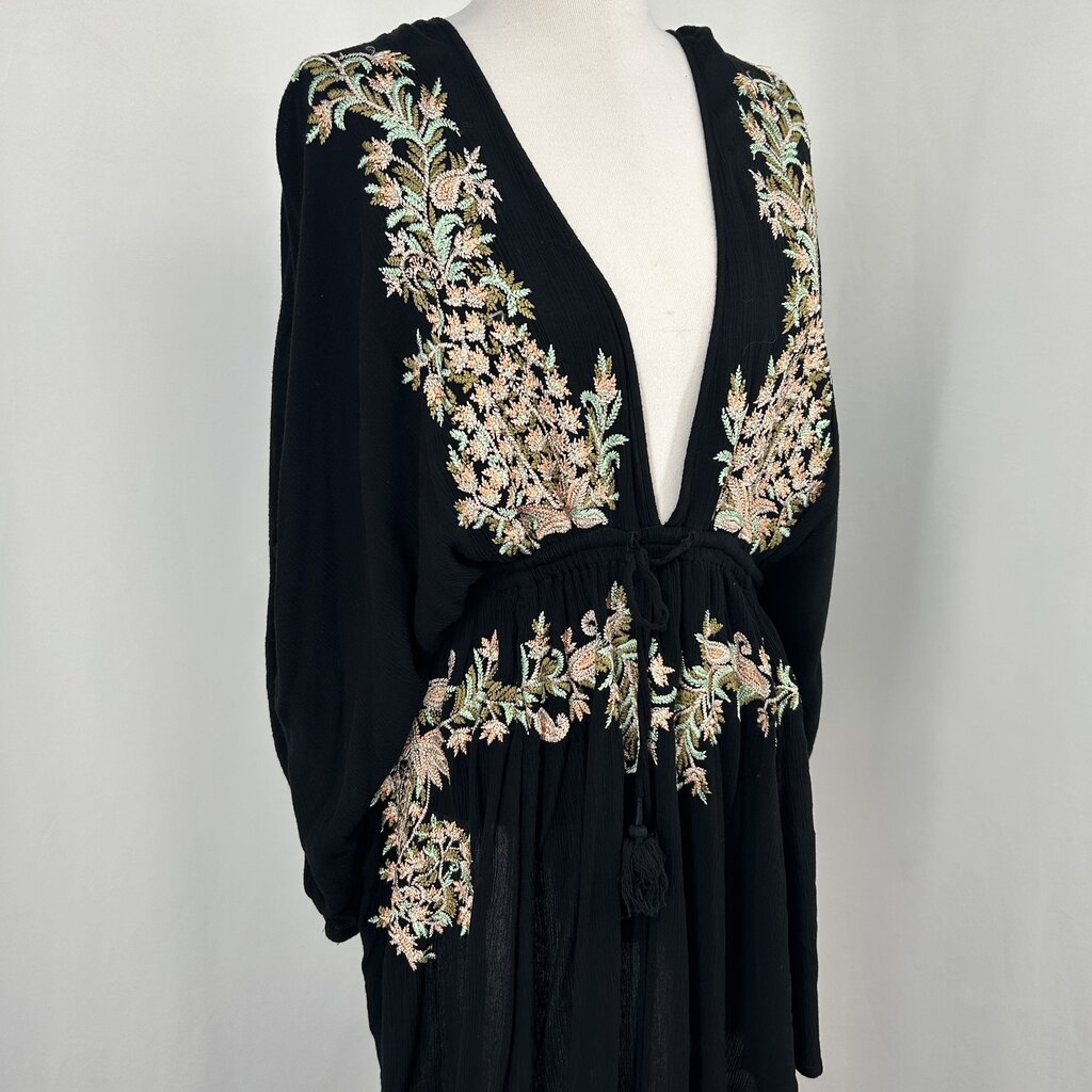 FP L/s Gauze Embroidered Dress