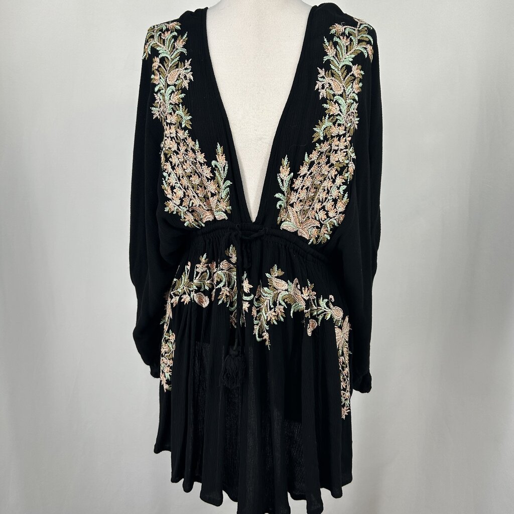 FP L/s Gauze Embroidered Dress