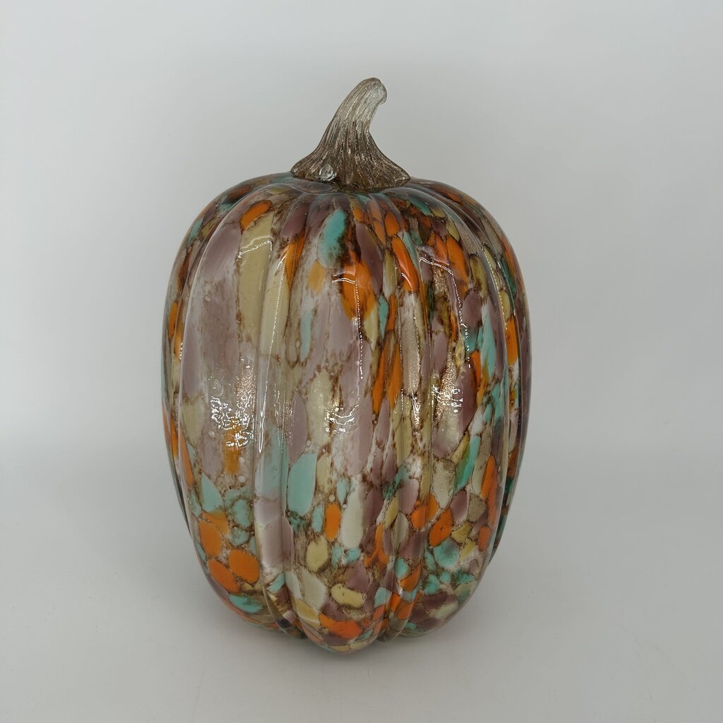 Colorful Glass Pumpkin