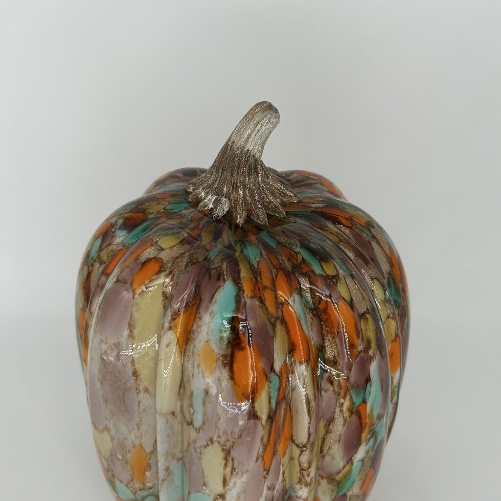 Colorful Glass Pumpkin