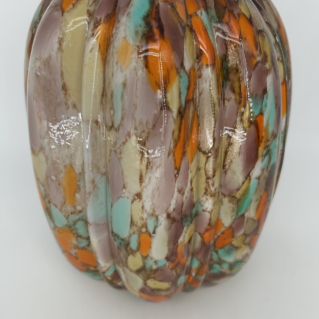 Colorful Glass Pumpkin
