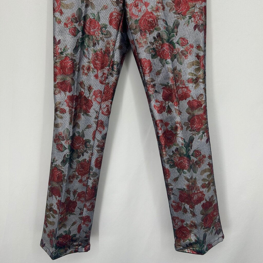 Guess Floral Metallic Jeans