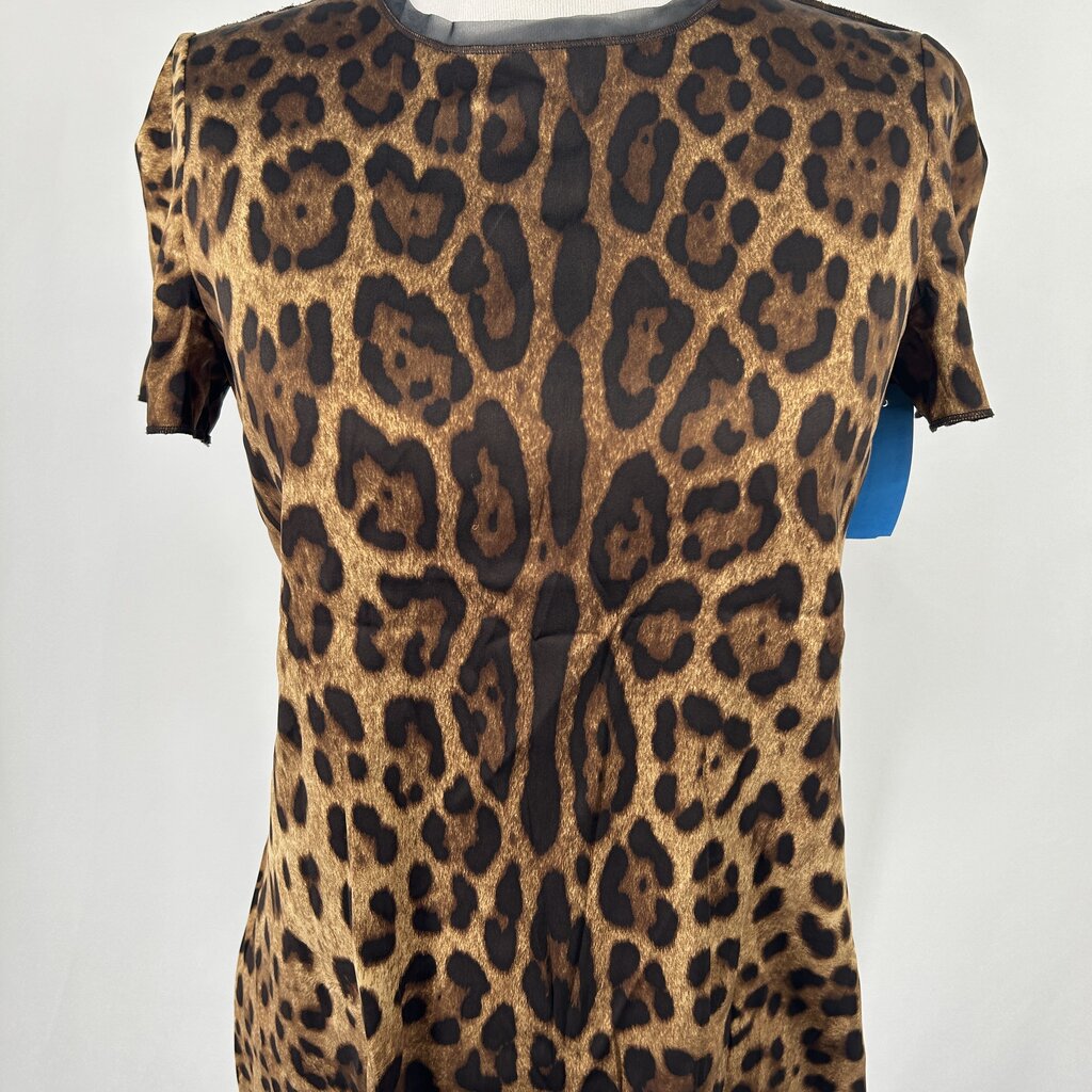 S/s Animal Print Blouse AS IS