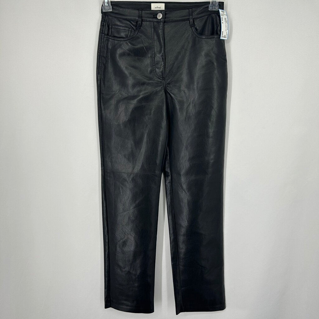 Wilfred Faux Leather Pants