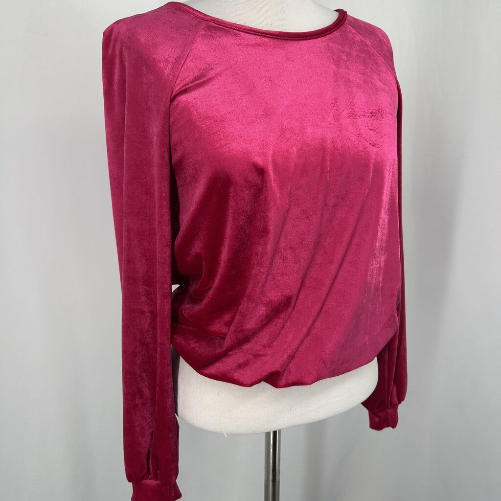 Maeve L/s Velour Pull-over