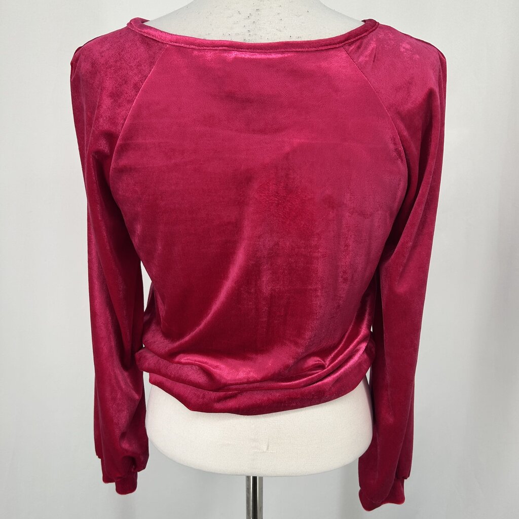 Maeve L/s Velour Pull-over